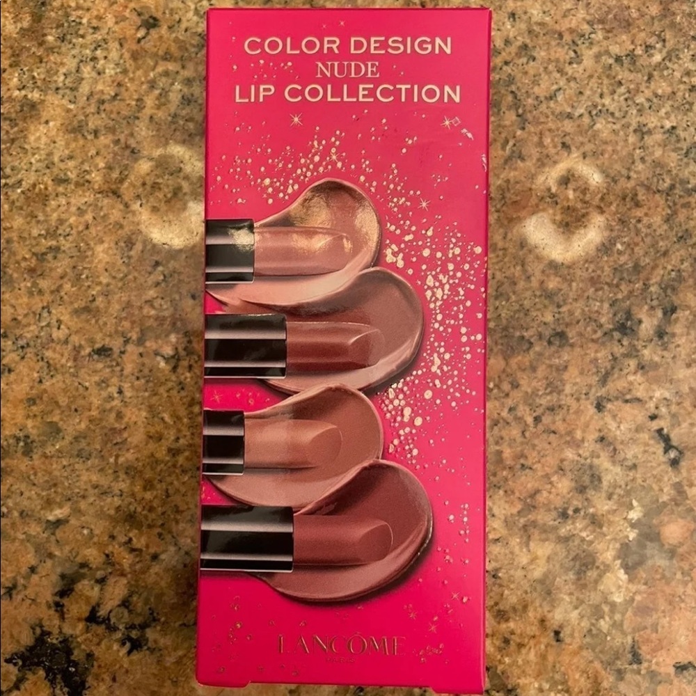 Lancôme color design nude lip collection